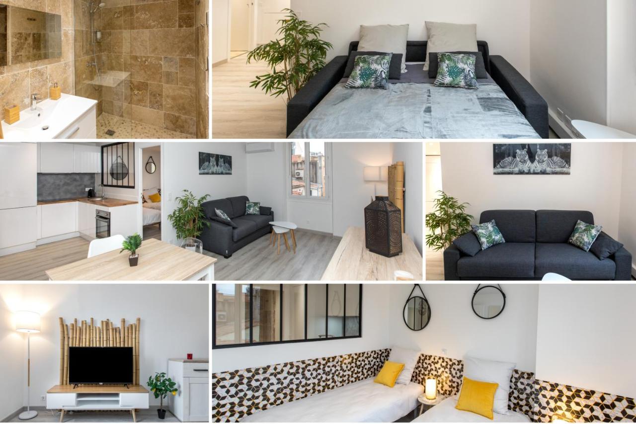 Le Forville : 400M Palais, Calme, Clim Cannes Exteriör bild